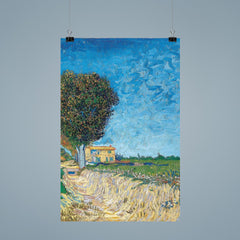 A Lane Near Arles by Vincent van Gogh, 1888 poster 9