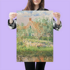 A Little House in Egmond by Gari Melchers poster 3