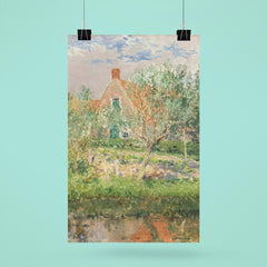 A Little House in Egmond by Gari Melchers poster 6