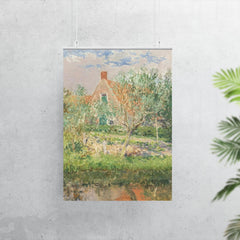 A Little House in Egmond by Gari Melchers poster 7