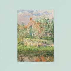 A Little House in Egmond by Gari Melchers poster 8