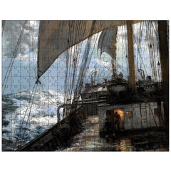 A Night At Sea by Montague Dawson jigsaw puzzle