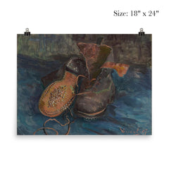 A Pair of Boots by Vincent van Gogh, 1887 poster 5