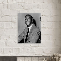 A Philip Randolph metal print mockup