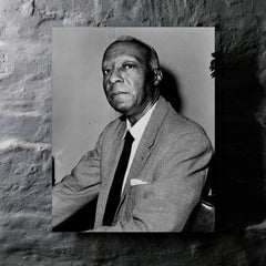 A Philip Randolph metal print mockup