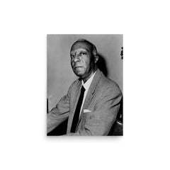 A Philip Randolph poster on a plain backdrop in size 12"x16".