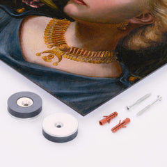 A Saxon Princess by Emma Sandys metal print mockup