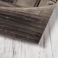 A Sea of Steps (Wells Cathedral) by Frederick Evans metal print mockup