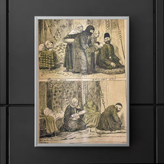 A Son is Born vs. A Daughter is Born, Azerbaijani Satire, 1909 poster 5