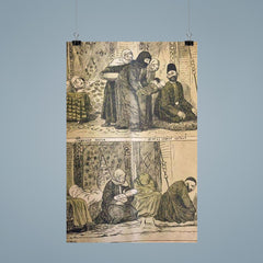 A Son is Born vs. A Daughter is Born, Azerbaijani Satire, 1909 poster 9