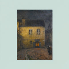 A Street Corner in Prague by Jakub Schikaneder, 1924 poster 8