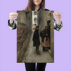 A Street in Venice by John Singer Sargent, 1880 poster 3