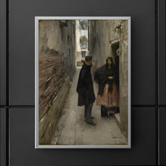 A Street in Venice by John Singer Sargent, 1880 poster 5