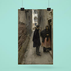 A Street in Venice by John Singer Sargent, 1880 poster 6