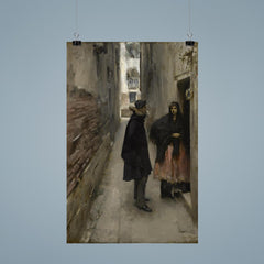A Street in Venice by John Singer Sargent, 1880 poster 9