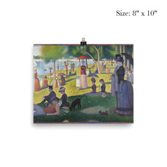 A Sunday Afternoon on La Grande Jatte  Seurat 1884 poster 4