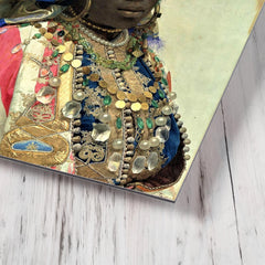 A Tangerian Beauty by José Tapiró Y Baró metal print mockup