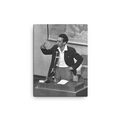 Abba Kovner canvas print on a plain backdrop in size 12"x16".