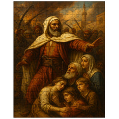 Abd el Kader protecting Christians in Damascus jigsaw puzzle