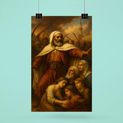 Abd el Kader protecting Christians in Damascus poster 6