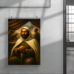 Abd el Krim at the Rif War command tent poster 4