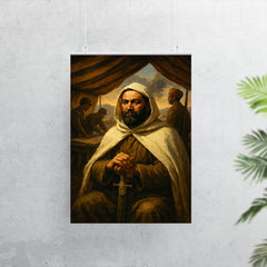 Abd el Krim at the Rif War command tent poster 7