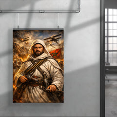 Abd el Krim in Rif resistance regalia poster 4