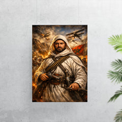 Abd el Krim in Rif resistance regalia poster 7