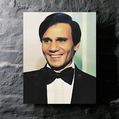Abdel Halim Hafez metal print mockup