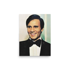 Abdel Halim Hafez poster on a plain backdrop in size 12"x16".