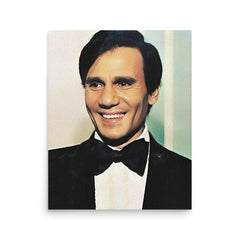 Abdel Halim Hafez poster on a plain backdrop in size 16"x20".