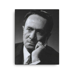 Abdolhossein Sepanta canvas print on a plain backdrop in size 16"x20".