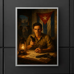 Abel Santamaria clandestine Havana safehouse scene poster 5