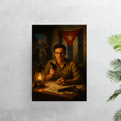 Abel Santamaria clandestine Havana safehouse scene poster 7