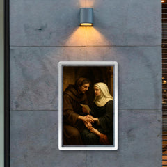 Abelard and Héloïse forbidden letters scene poster 2