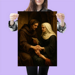 Abelard and Héloïse forbidden letters scene poster 3