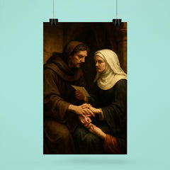 Abelard and Héloïse forbidden letters scene poster 6