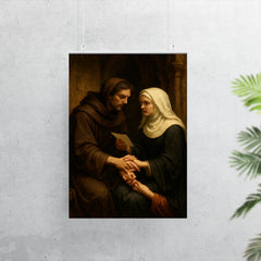Abelard and Héloïse forbidden letters scene poster 7