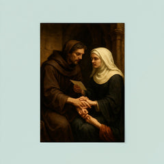 Abelard and Héloïse forbidden letters scene poster 8