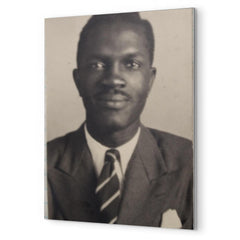 Abioseh Nicol metal print mockup