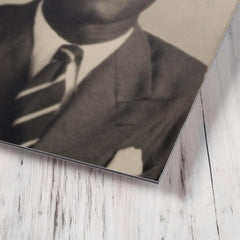 Abioseh Nicol metal print mockup