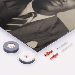 Abioseh Nicol metal print mockup