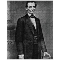 Abraham Lincoln by Mathew Brady jigsaw puzzle