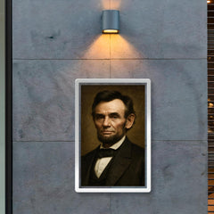 Abraham Lincoln portrait poster 2