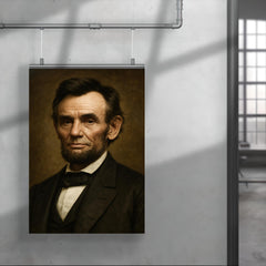 Abraham Lincoln portrait poster 4