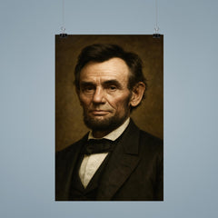 Abraham Lincoln portrait poster 9