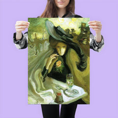 Absinthe by Axel Torneman, 1902 poster 3