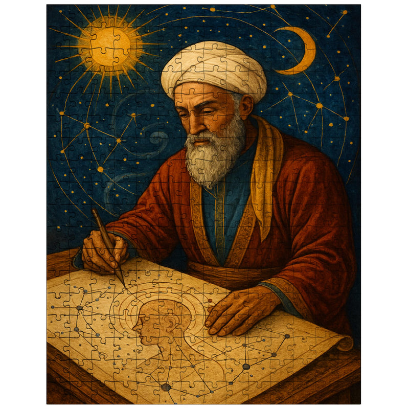 Abu Zayd al Balkhi mapping the soul and stars jigsaw puzzle