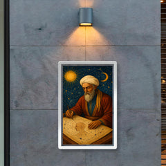 Abu Zayd al Balkhi mapping the soul and stars poster 2
