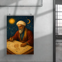 Abu Zayd al Balkhi mapping the soul and stars poster 4
